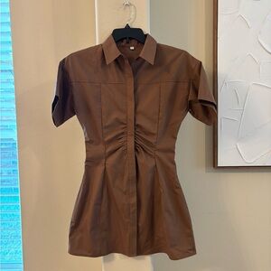 Elegant short sleeve dress